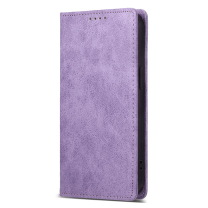 DF-05 For Samsung Galaxy A22 5G (EU Version) RFID Blocking Phone Case Leather Wallet Stand Anti-drop Cover