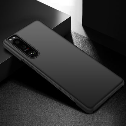 For Sony Xperia 5 III 5G Hard PC Back Cover Solid Color Anti-scratch Phone Case