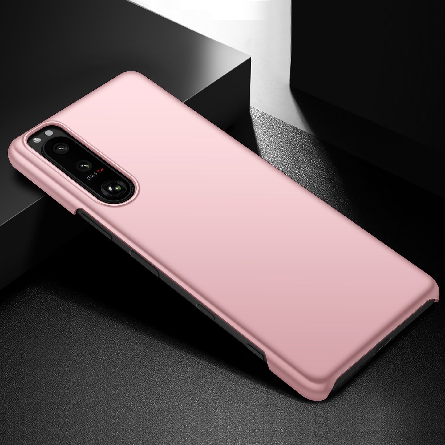 For Sony Xperia 5 III 5G Hard PC Back Cover Solid Color Anti-scratch Phone Case