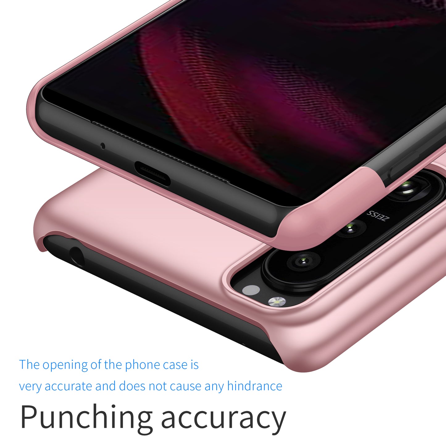 For Sony Xperia 5 III 5G Hard PC Back Cover Solid Color Anti-scratch Phone Case