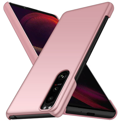 For Sony Xperia 5 III 5G Hard PC Back Cover Solid Color Anti-scratch Phone Case