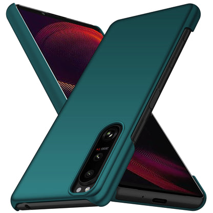 For Sony Xperia 5 III 5G Hard PC Back Cover Solid Color Anti-scratch Phone Case