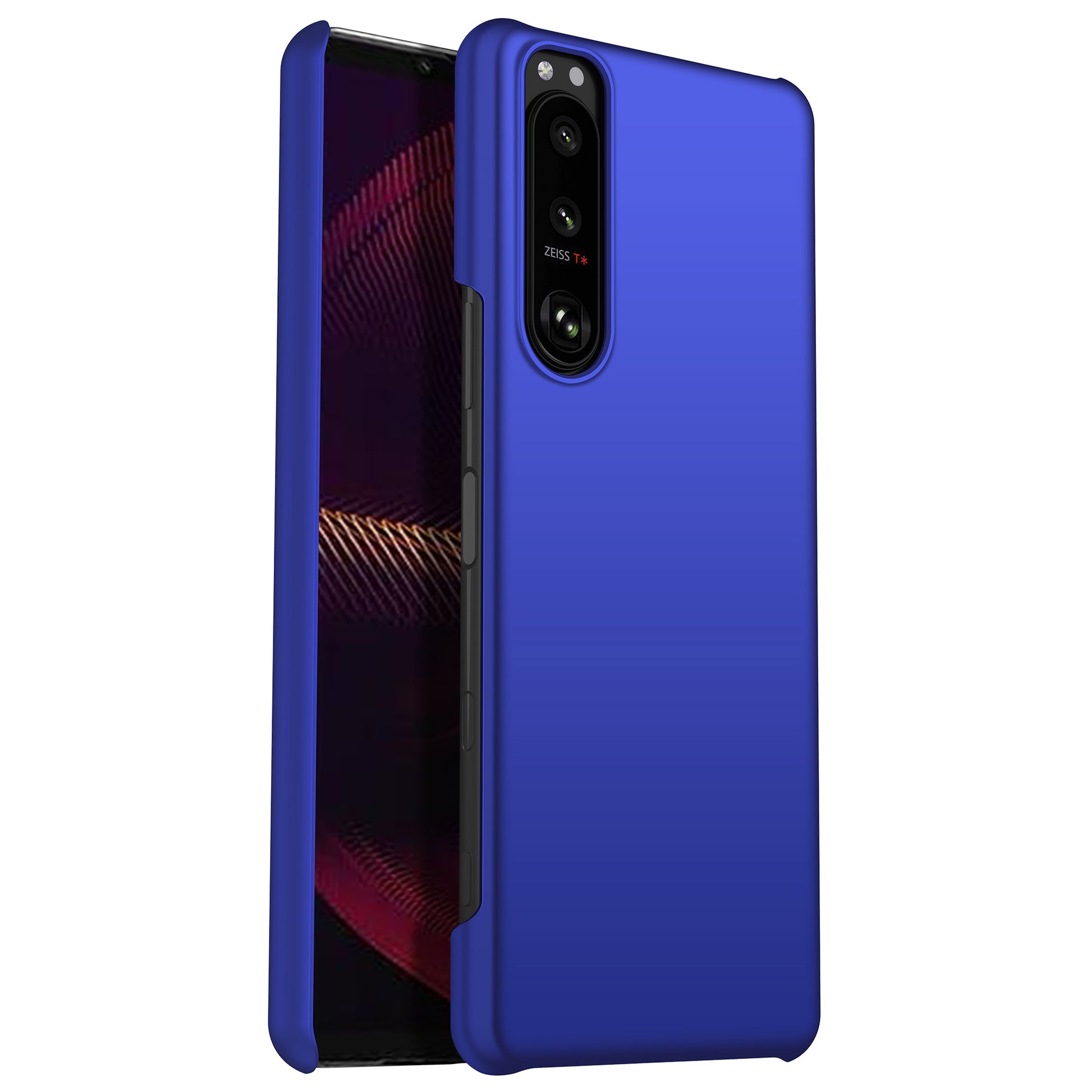 For Sony Xperia 5 III 5G Hard PC Back Cover Solid Color Anti-scratch Phone Case
