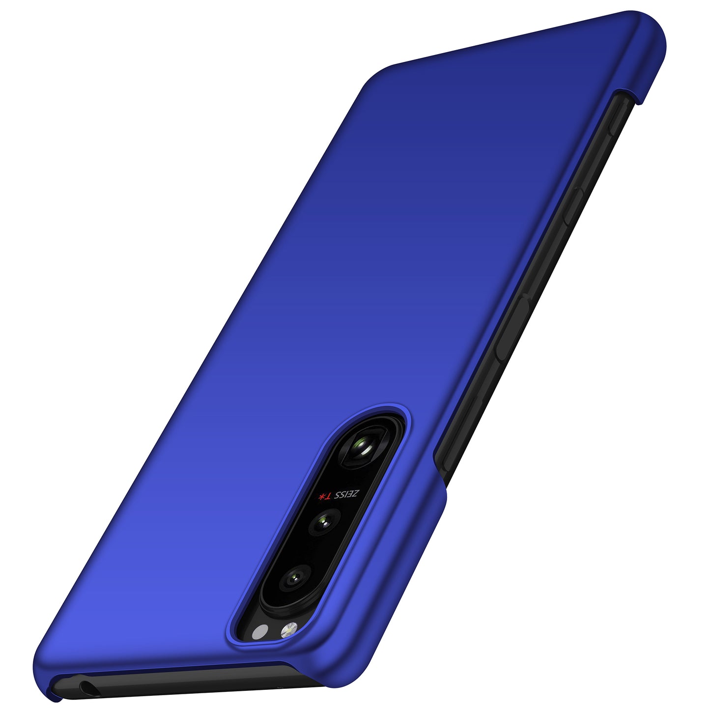 For Sony Xperia 5 III 5G Hard PC Back Cover Solid Color Anti-scratch Phone Case