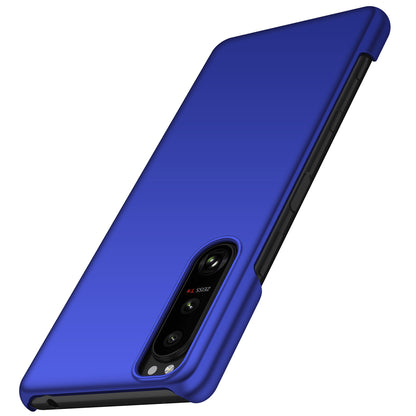 For Sony Xperia 5 III 5G Hard PC Back Cover Solid Color Anti-scratch Phone Case