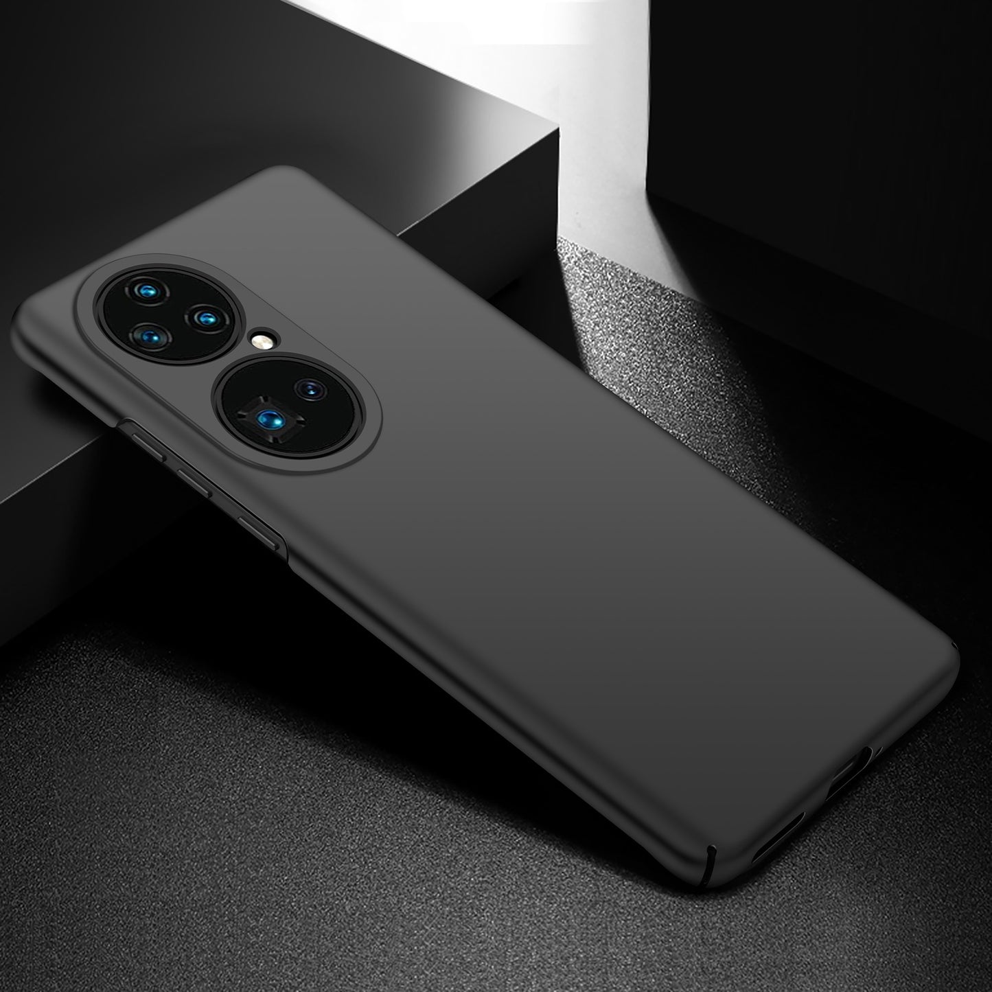 For Huawei P50 Pro 4G Solid Color Phone Case Hard PC Drop-proof Cover