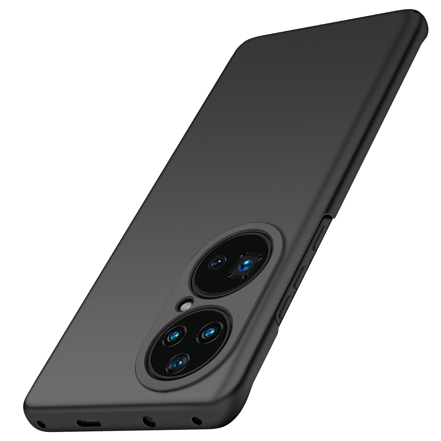 For Huawei P50 Pro 4G Solid Color Phone Case Hard PC Drop-proof Cover