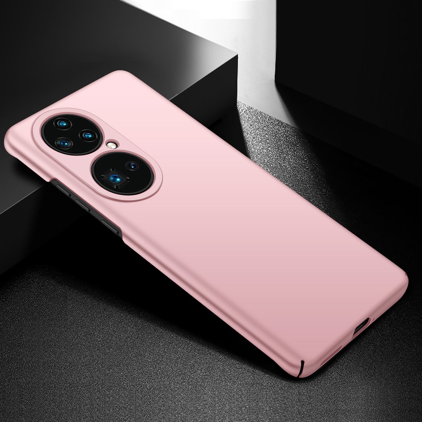 For Huawei P50 Pro 4G Solid Color Phone Case Hard PC Drop-proof Cover