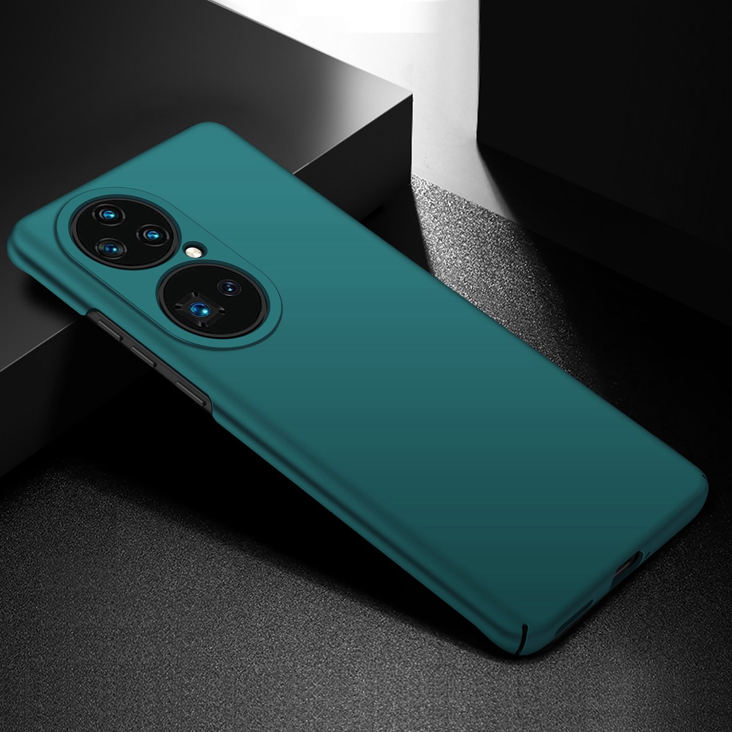 For Huawei P50 Pro 4G Solid Color Phone Case Hard PC Drop-proof Cover