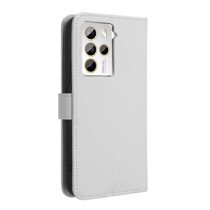 For HTC U23 Pro 5G Anti-Scratch Cover Wallet Shockproof Diamond Texture PU Leather Stand Case