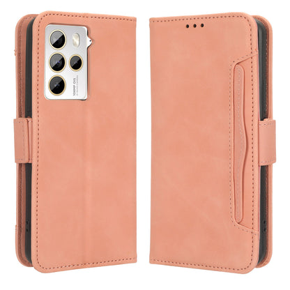 For HTC U23 Pro 5G Multiple Card Slots Cell Phone Cover PU Leather Case with Stand Wallet