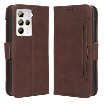 For HTC U23 Pro 5G Multiple Card Slots Cell Phone Cover PU Leather Case with Stand Wallet