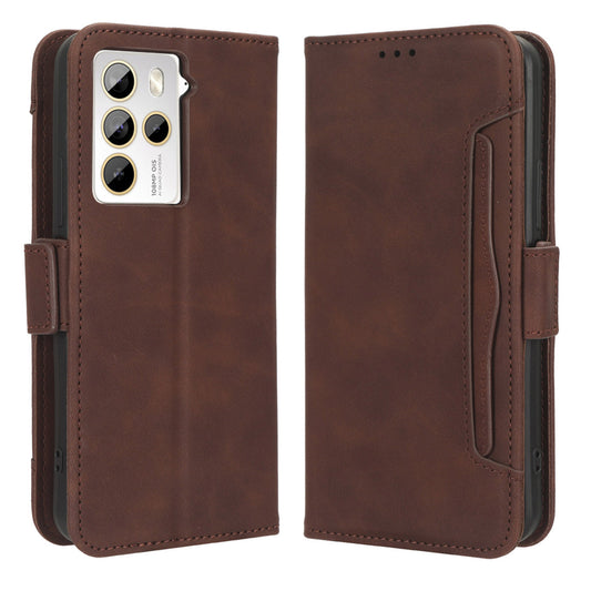 For HTC U23 Pro 5G Multiple Card Slots Cell Phone Cover PU Leather Case with Stand Wallet