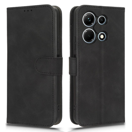 For Infinix Note 30i 4G Skin-touch PU Leather Wallet Phone Case Stand Protective Phone Cover