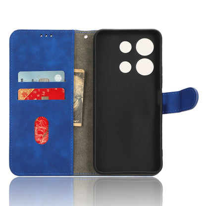 For Infinix Note 30i 4G Skin-touch PU Leather Wallet Phone Case Stand Protective Phone Cover