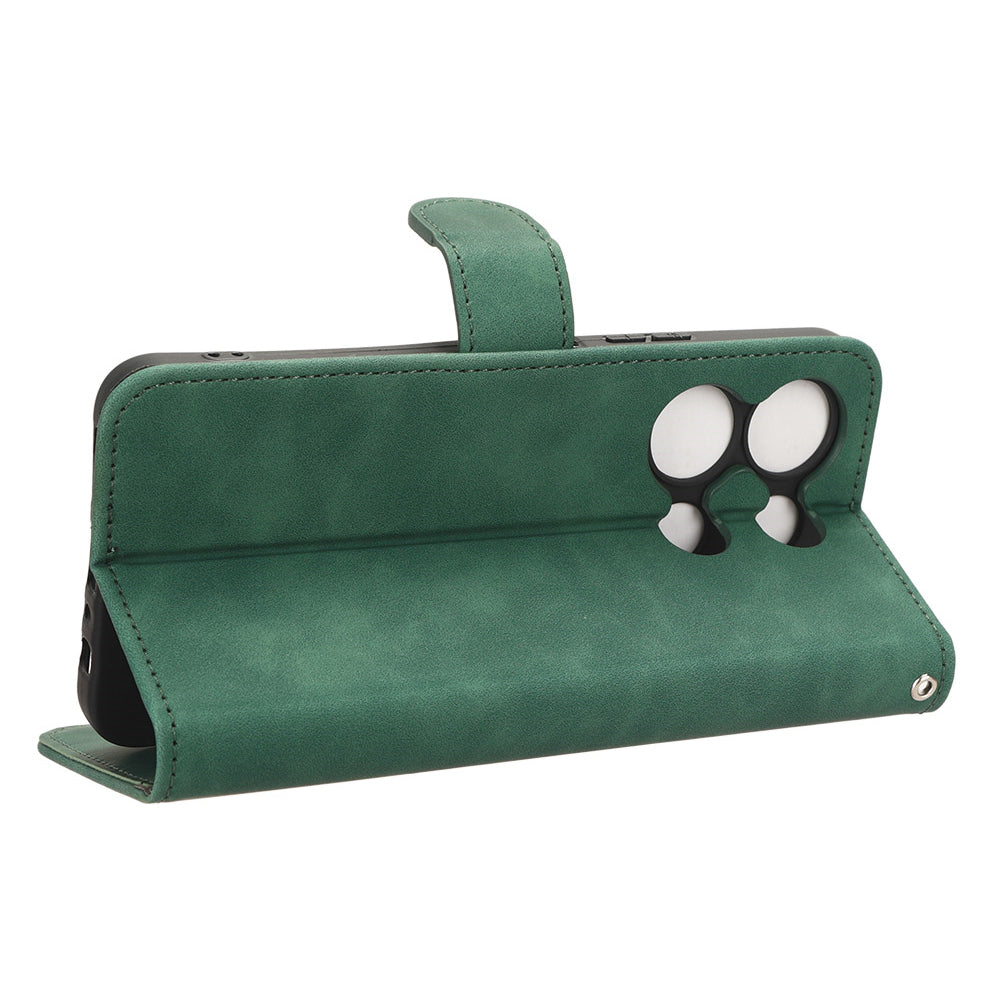 For Infinix Note 30i 4G Skin-touch PU Leather Wallet Phone Case Stand Protective Phone Cover