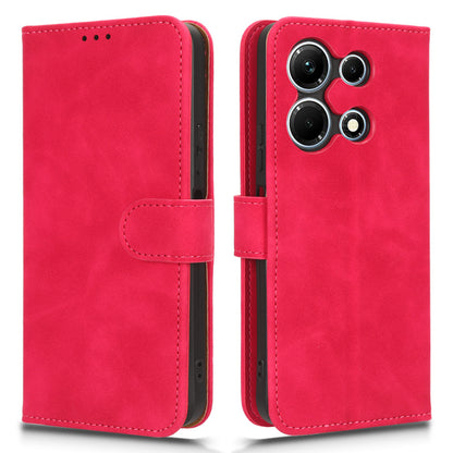 For Infinix Note 30i 4G Skin-touch PU Leather Wallet Phone Case Stand Protective Phone Cover