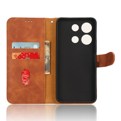 For Infinix Note 30i 4G Skin-touch PU Leather Wallet Phone Case Stand Protective Phone Cover