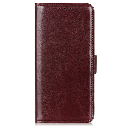 For Nokia XR21 PU Leather Crazy Horse Texture Folio Case Wallet Stand Flip Phone Cover