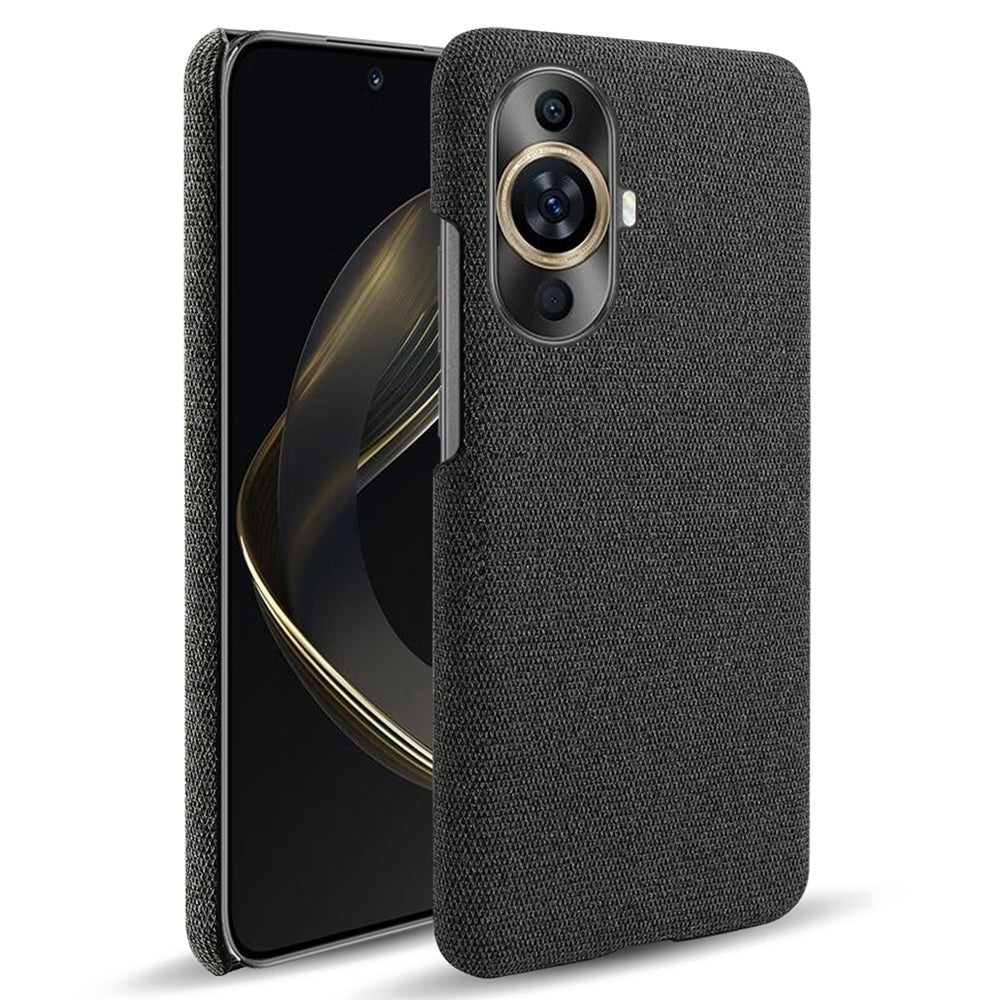 For Huawei nova 11 Drop-proof Mobile Phone Case Cloth+Hard PC Phone Protective Cover