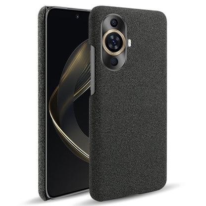 For Huawei nova 11 Drop-proof Mobile Phone Case Cloth+Hard PC Phone Protective Cover