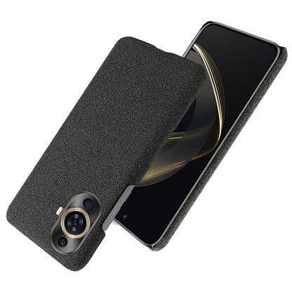 For Huawei nova 11 Drop-proof Mobile Phone Case Cloth+Hard PC Phone Protective Cover