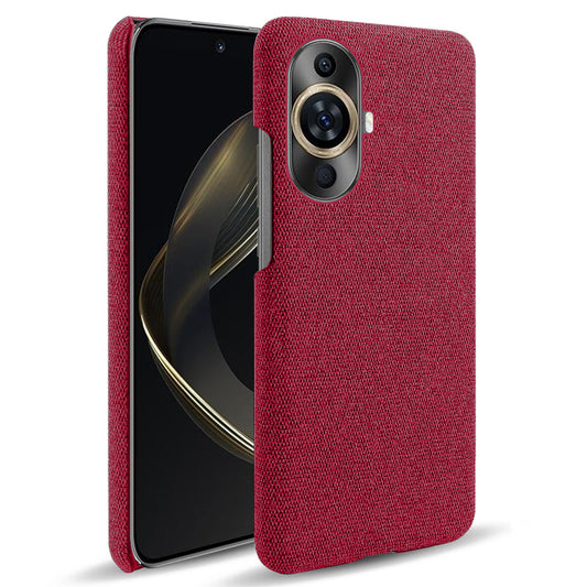 For Huawei nova 11 Drop-proof Mobile Phone Case Cloth+Hard PC Phone Protective Cover