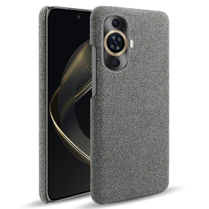 For Huawei nova 11 Drop-proof Mobile Phone Case Cloth+Hard PC Phone Protective Cover