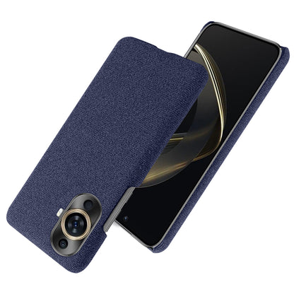 For Huawei nova 11 Drop-proof Mobile Phone Case Cloth+Hard PC Phone Protective Cover