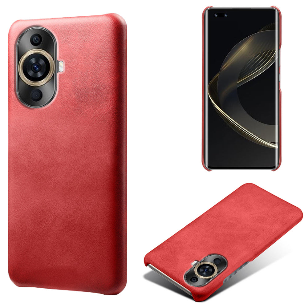 For Huawei nova 11 Pro / nova 11 Ultra Anti-Scratch PU Leather+PC Phone Cover Calf Texture Cell Phone Case