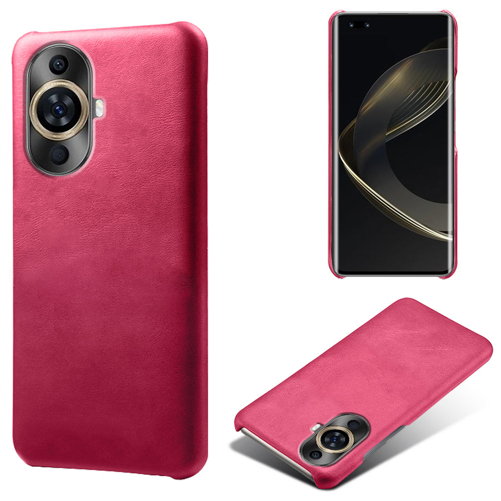 For Huawei nova 11 Pro / nova 11 Ultra Anti-Scratch PU Leather+PC Phone Cover Calf Texture Cell Phone Case