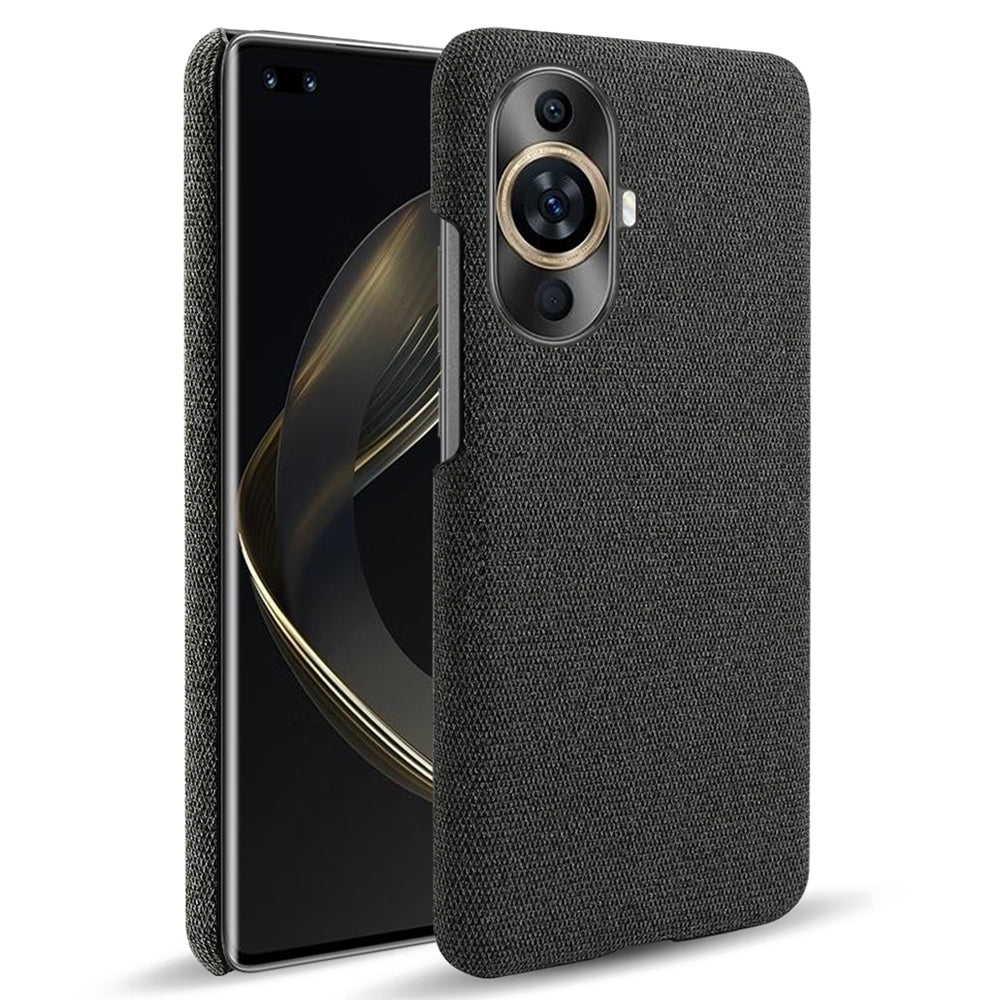 For Huawei nova 11 Pro / nova 11 Ultra Cloth+Hard PC Phone Case Anti-scratch Cell Phone Cover