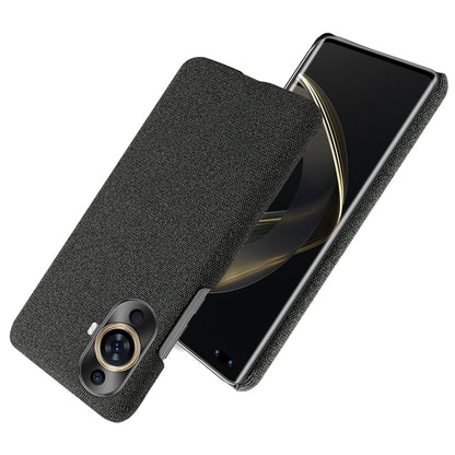 For Huawei nova 11 Pro / nova 11 Ultra Cloth+Hard PC Phone Case Anti-scratch Cell Phone Cover