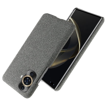 For Huawei nova 11 Pro / nova 11 Ultra Cloth+Hard PC Phone Case Anti-scratch Cell Phone Cover
