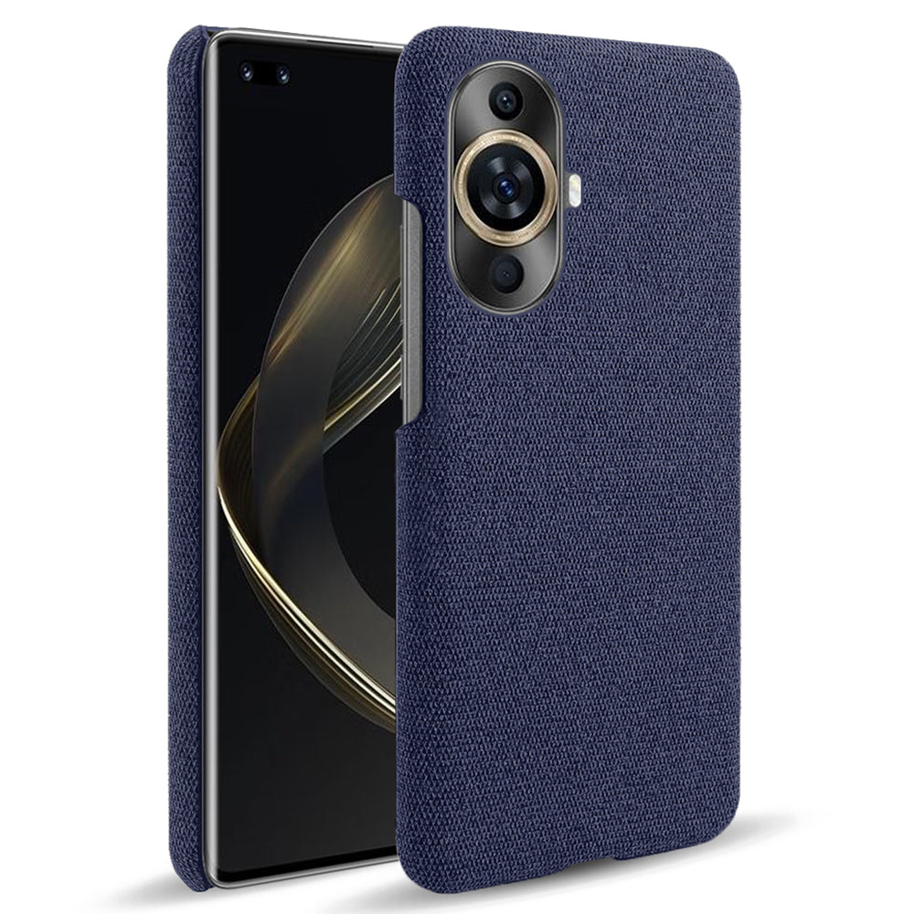 For Huawei nova 11 Pro / nova 11 Ultra Cloth+Hard PC Phone Case Anti-scratch Cell Phone Cover