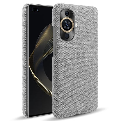 For Huawei nova 11 Pro / nova 11 Ultra Cloth+Hard PC Phone Case Anti-scratch Cell Phone Cover