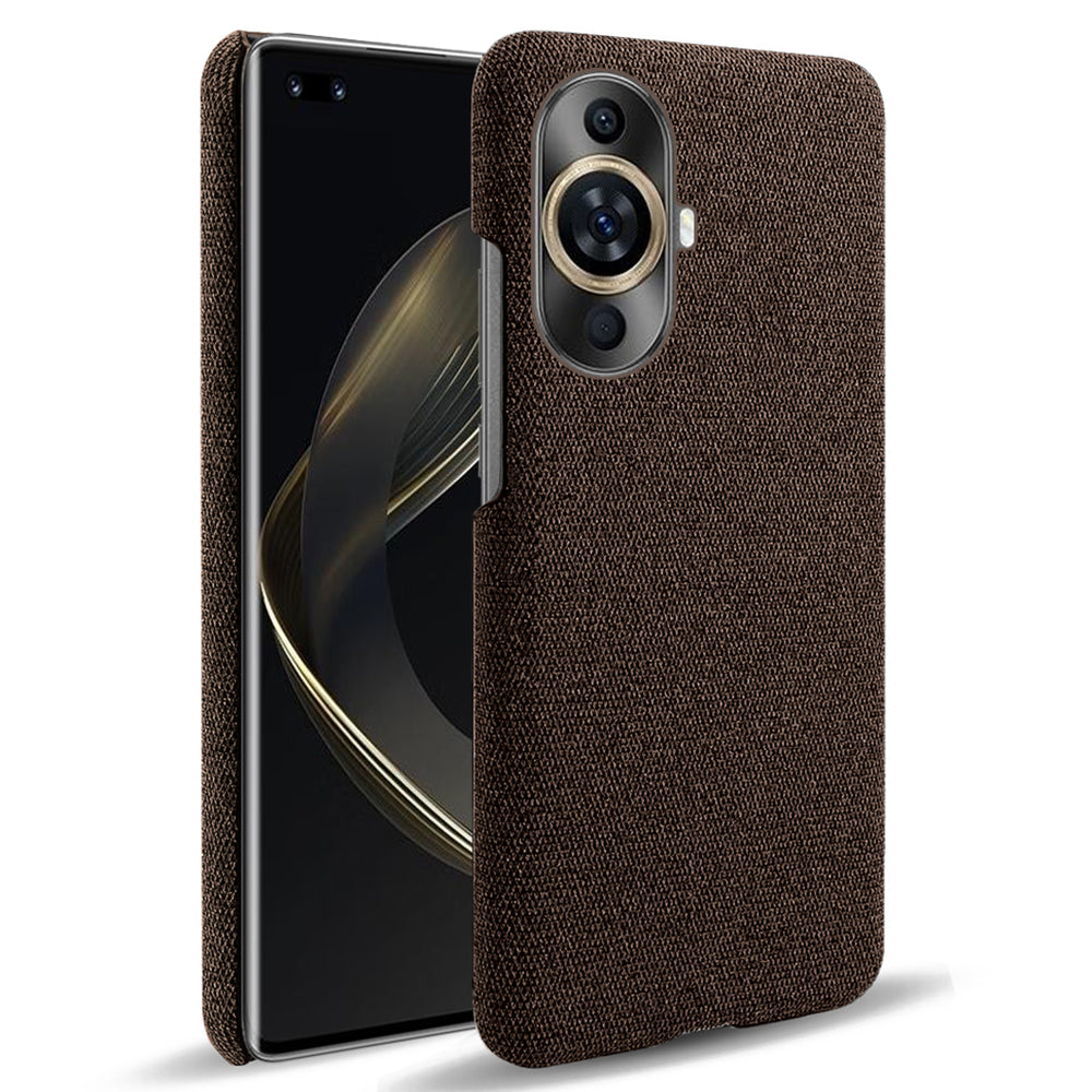 For Huawei nova 11 Pro / nova 11 Ultra Cloth+Hard PC Phone Case Anti-scratch Cell Phone Cover