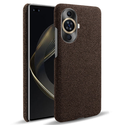 For Huawei nova 11 Pro / nova 11 Ultra Cloth+Hard PC Phone Case Anti-scratch Cell Phone Cover