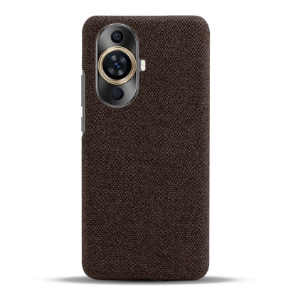 For Huawei nova 11 Pro / nova 11 Ultra Cloth+Hard PC Phone Case Anti-scratch Cell Phone Cover
