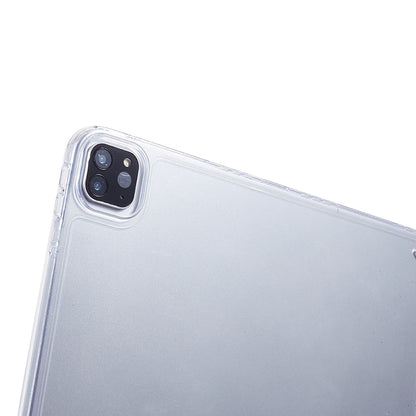 For iPad Pro 12.9 (2022) / (2021) / (2020) / (2018) Anti-drop Tablet Case Acrylic + TPU Transparent Cover