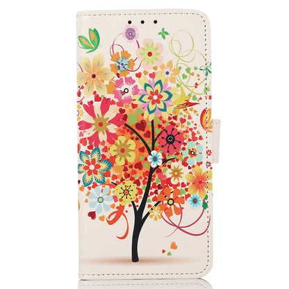 PU Leather Case for OnePlus Nord 3 5G / Ace 2V , Pattern Printing Phone Cover with Stand Wallet