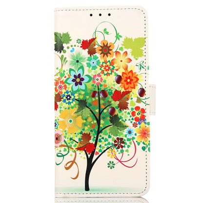 PU Leather Case for OnePlus Nord 3 5G / Ace 2V , Pattern Printing Phone Cover with Stand Wallet