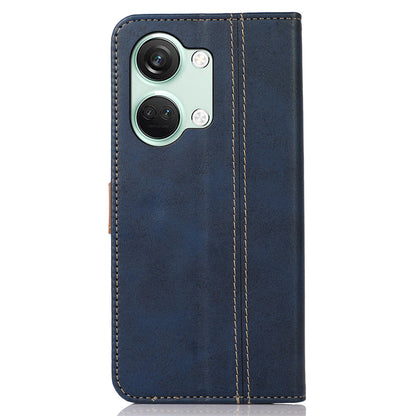 Phone Case for OnePlus Nord 3 5G / Ace 2V Calf Texture Foldable Stand Wallet Flip PU Leather Cover