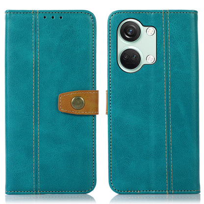 Phone Case for OnePlus Nord 3 5G / Ace 2V Calf Texture Foldable Stand Wallet Flip PU Leather Cover