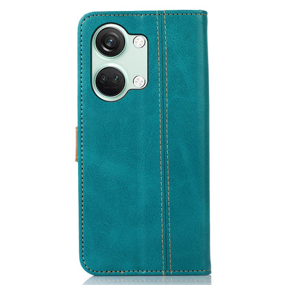 Phone Case for OnePlus Nord 3 5G / Ace 2V Calf Texture Foldable Stand Wallet Flip PU Leather Cover