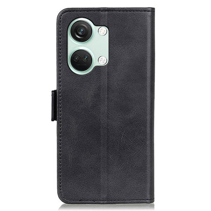 For OnePlus Nord 3 5G / Ace 2V Cowhide Texture Wallet Stand Phone Case PU Leather Cover Shell