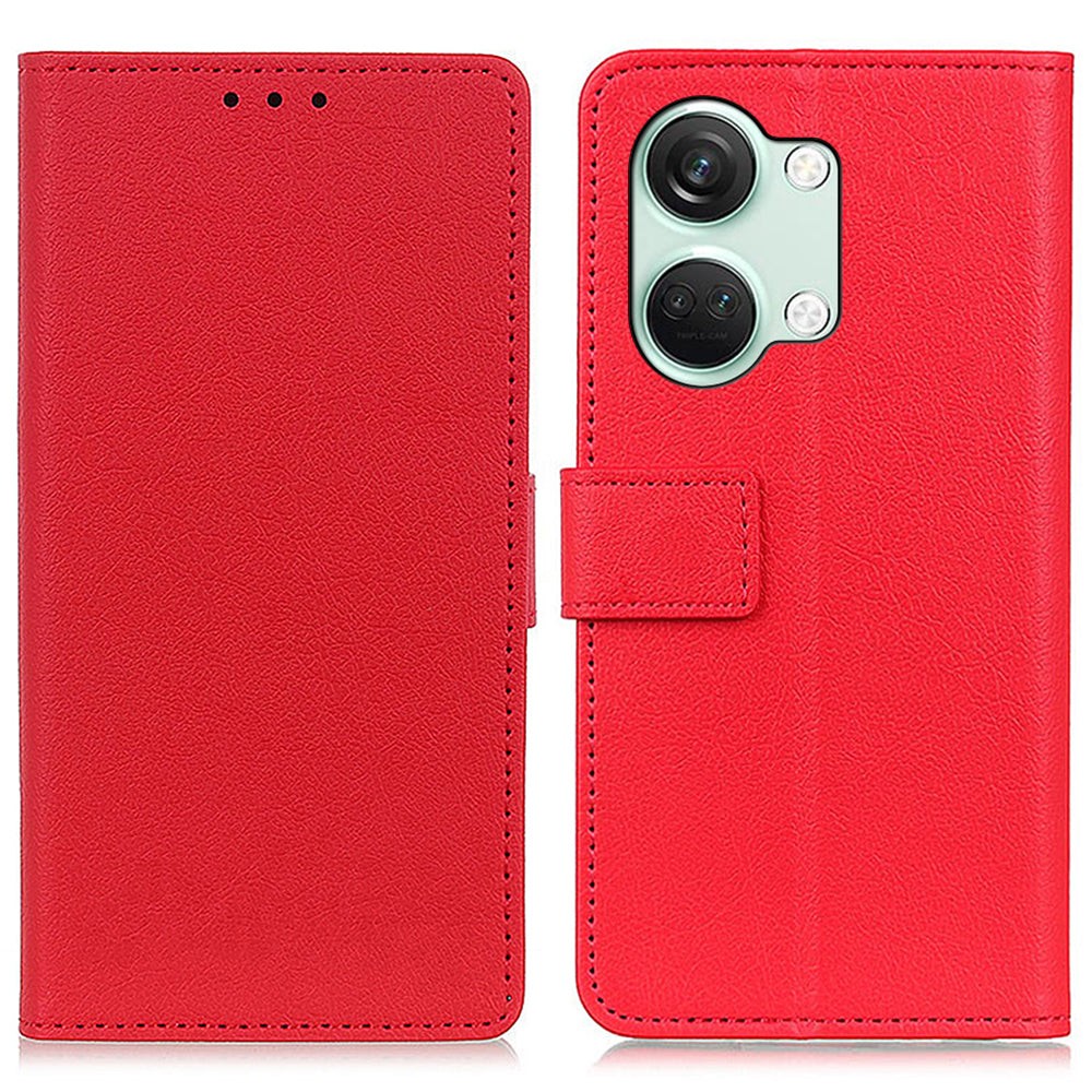 Wallet Phone Case for OnePlus Nord 3 5G / Ace 2V PU Leather TPU Inner Shell Stand Flip Cover