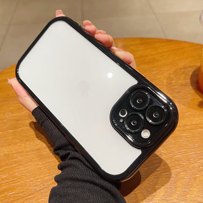 Anti-fall Cover for iPhone 13 Pro Max 6.7 inch Candy Color Frame TPU+Acrylic Phone Case