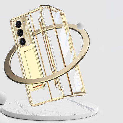 For Samsung Galaxy Z Fold5 5G Kickstand PC Case Shockproof Folding Phone Cover