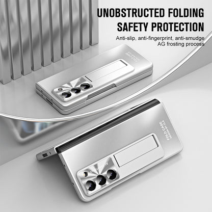 For Samsung Galaxy Z Fold5 5G Hard PC Kickstand Case Shockproof AG Matte Phone Cover